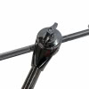 DW Straight/Boom Cymbal Arm clutch and rod hardware close-up.