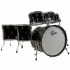 Gretsch Renown Maple 22-inch drum kit with black hardware and white drumhead.