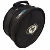 Drums Only black round snare drum case with handle.
