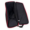 Tama Powerpad single pedal case open with black interior.