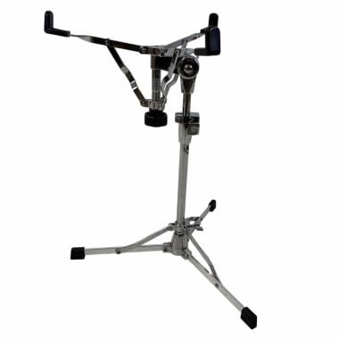 DW 6000 Series snare stand with folding legs and height adjustment.