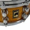 Mapex Black Panther snare drum hardware close-up.