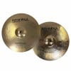 Istanbul Mehmet Samatya 14-inch HiHats cymbals for drumming.