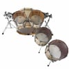 Pearl Reference Pure 22-inch drum shell pack with toms and bass drums.