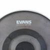 Close-up of Evans DB One 14-inch tom drum head with logo.