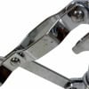 Close-up of Pearl S-930 snare drum stand with metal construction.
