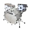 Sonor Momentum Maple 24-inch 4-piece drum shell pack in satin white.