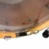 Close-up of Pearl Reference Pure 22in drum shell with hardware.