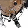 Close-up of Tama Imperial Star bass drum pedal and drum.