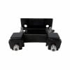 Bass drum riser mount for drum hardware and accessories.