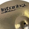 Close-up of Istanbul Mehmet Samatya 16-inch crash cymbal from Turkey.