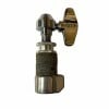 Drum hi-hat clutch for drum kit, metal hardware component.