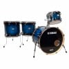 Yamaha Stage Custom 20in 4pc shell pack in deep blue sunburst finish.