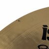 Close-up of a 16-inch Istanbul Mehmet Samatya crash cymbal with logo.