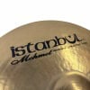 Close-up of Istanbul Mehmet Samatya 20-inch ride cymbal from Turkey.