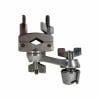 Drum cymbal holder and clamp for drum kit accessories.