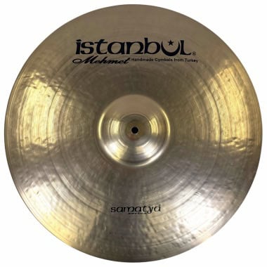Istanbul Mehmet Samatya 20-inch ride cymbal from Turkey for drummers.