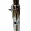 Close-up of Mapex H800 Armory Hi Hat Stand in chrome finish.