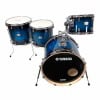 Yamaha Stage Custom 20-inch drum shell pack in deep blue sunburst finish.