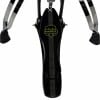 Close-up of Mapex H800 Armory Hi Hat Stand with black finish and chrome legs.