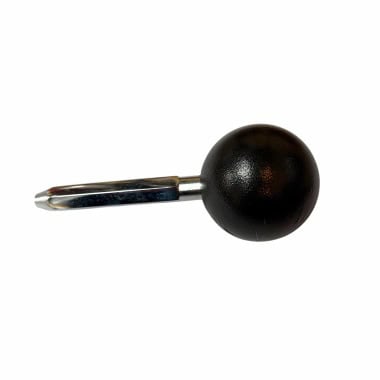 Yamaha short rod with black ball for drum hardware.