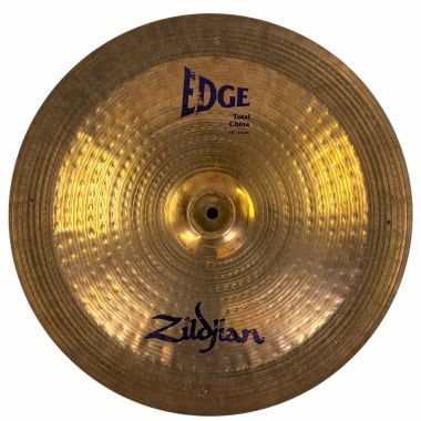 Zildjian Edge 18in China cymbal for drumming and percussion.