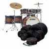 Tama Superstar Classic 22in 7pc shell pack with cymbals and bags.