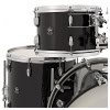 Black Gretsch Renown Maple 22in 5pc drum shell pack for drummers.