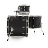 Black Gretsch Renown Maple 22in 5pc drum shell pack for drummers.
