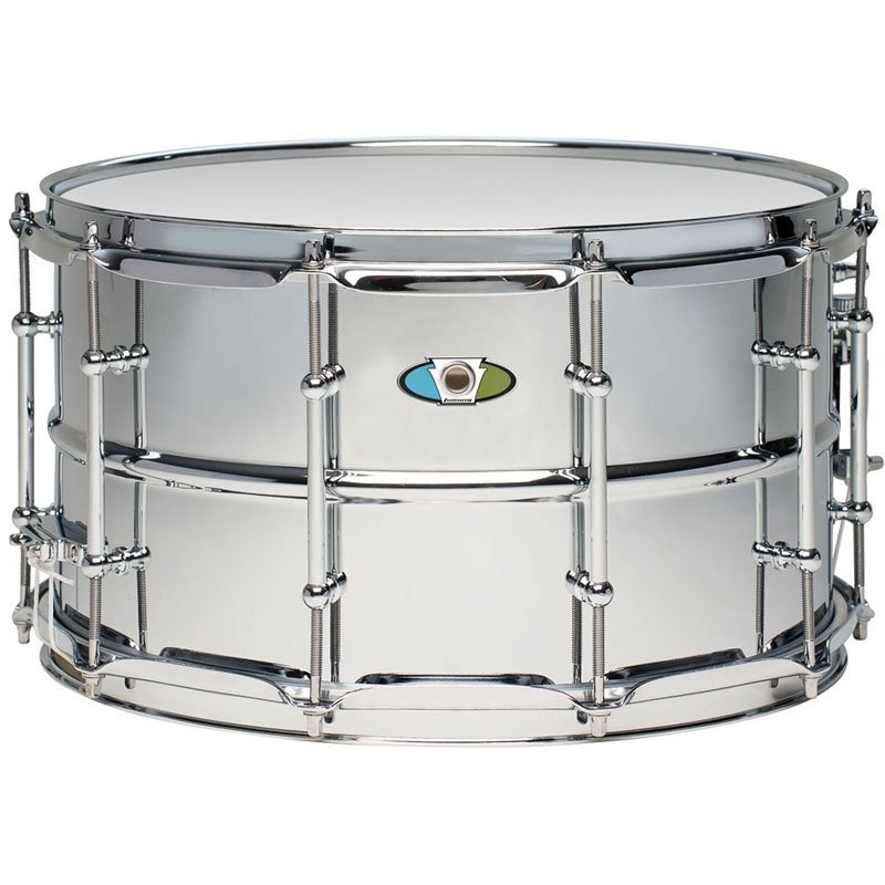 Ludwig Supralite 14x8in Steel Snare, With P88i Throw Off 4