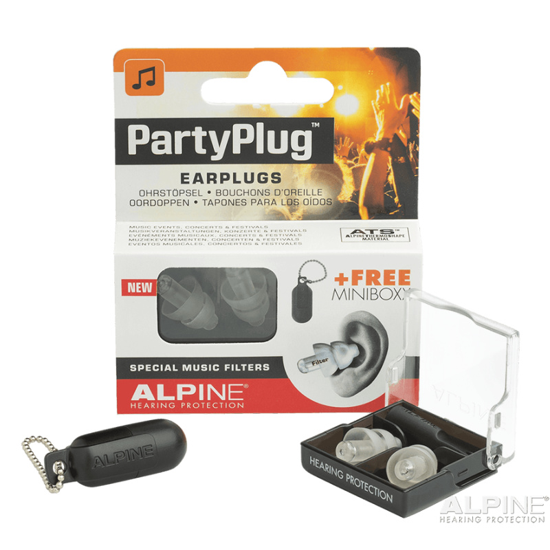 Alpine PartyPlug Earplugs – Translucent 3