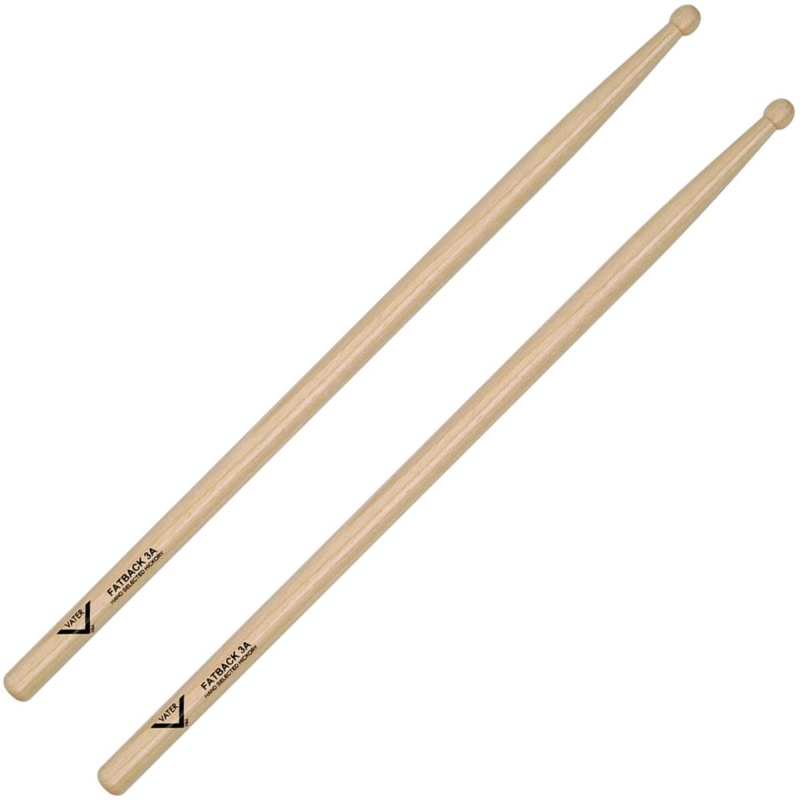 Vater Fatback 3A Hickory Sticks – Wood Tip 3