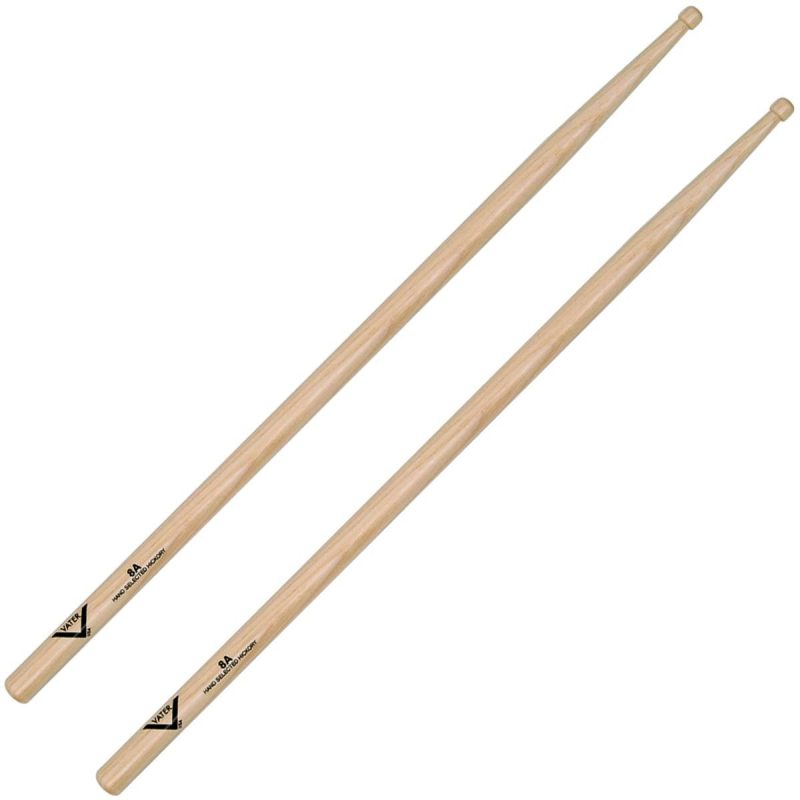 Vater 8A Hickory Sticks – Wood Tip 3