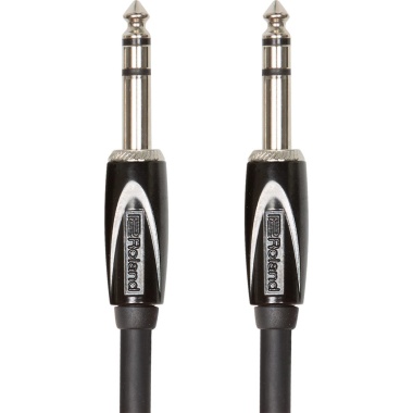 Roland Black Series – 10FT/3M IC CABLE 1/4in TRS-1/4in TRS BALANCED