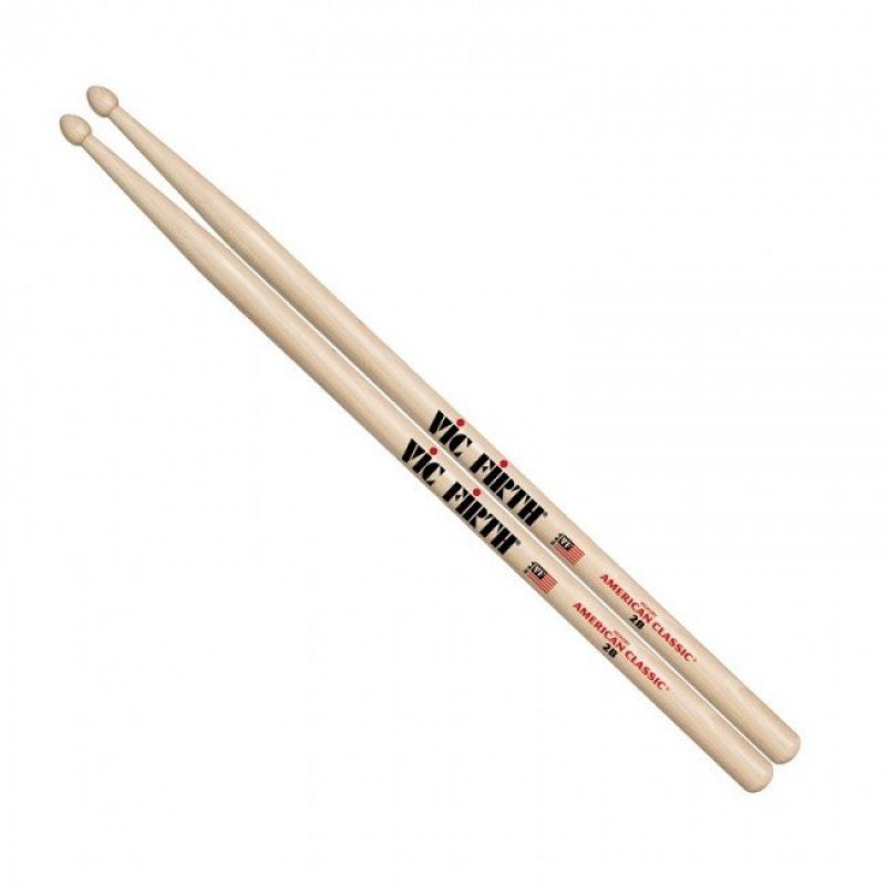 Vic Firth 2B – Hickory Wood Tip 3