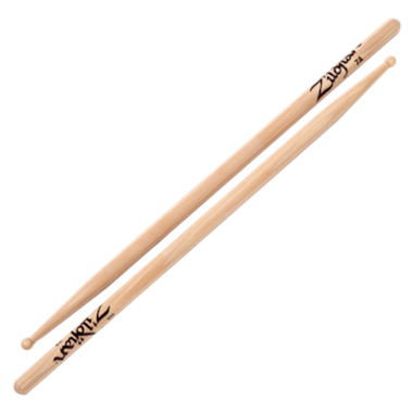 Zildjian Hickory 7A Sticks – Wood Tip