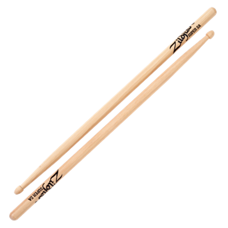 ZIldjian Hickory Super 5A Sticks – Wood Tip 3