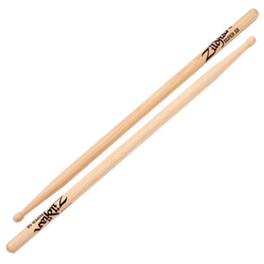 Zildjian Hickory Super 5B Sticks - Wood Tip