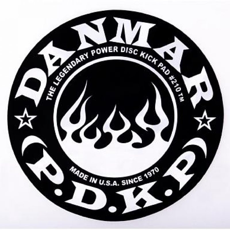 Danmar Single Kick Pad – Flame 4