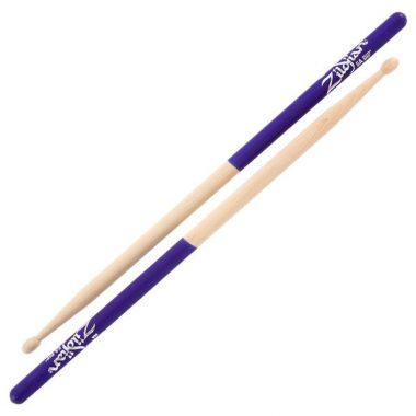 Zildjian Hickory 5A Purple Dip Sticks – Wood Tip