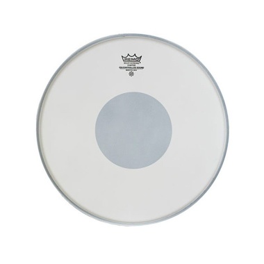 Remo Controlled Sound Coated 14in Drum Head with Black Dot