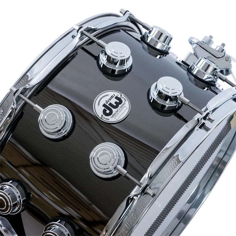DW Collector's 14x8in Black Nickel Brass Snare - Image 2