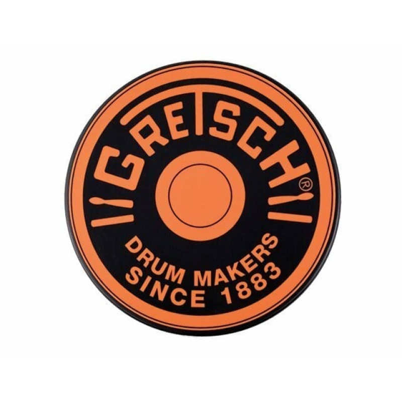 Gretsch Orange Logo Practice Pad – 12in 5