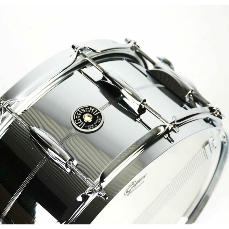 Gretsch Brooklyn 14×6.5in Chrome over Brass Snare 5