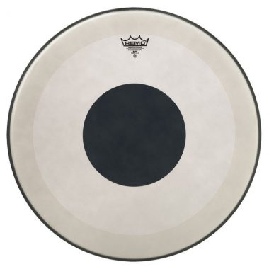 Remo Powerstroke 3 Coated 22in Bass Drum Head – Black Dot