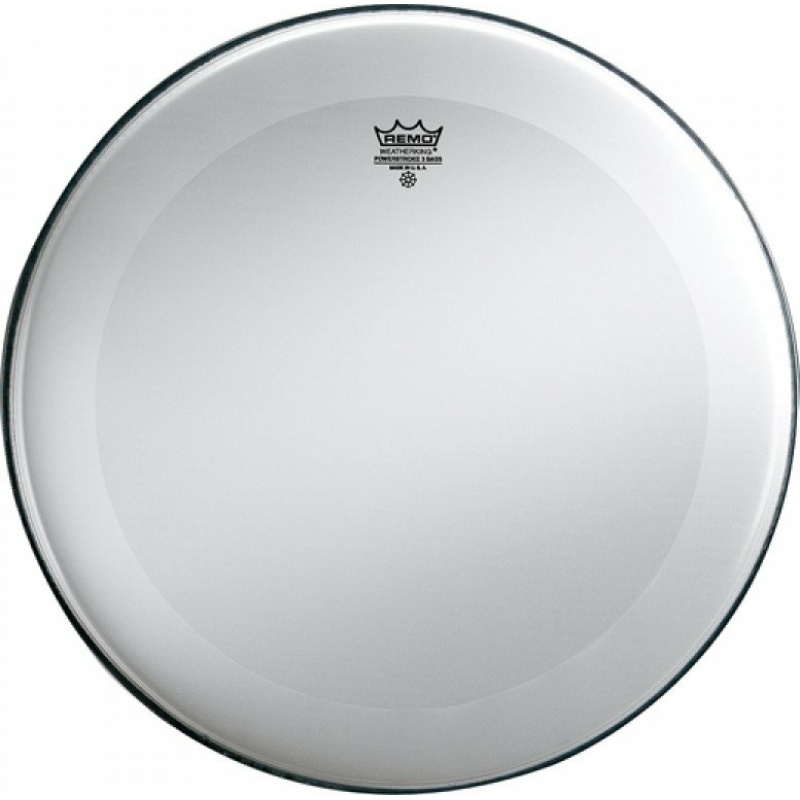 Remo Powerstroke 3 20in Smooth White Bass Drum Head 4