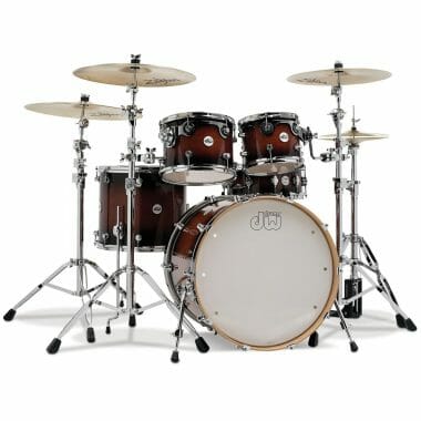 DW Design Series 22in 4pc Shell Pack – Tobacco Burst