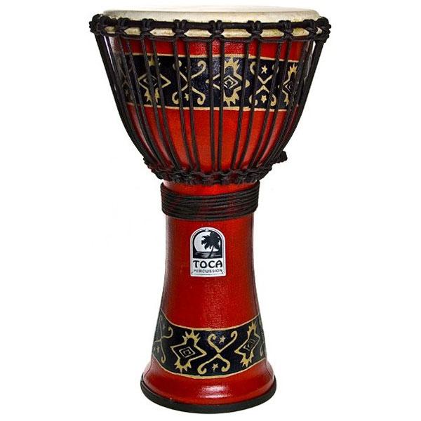 Toca Synergy Freestyle 9in Djembe - Bali Red