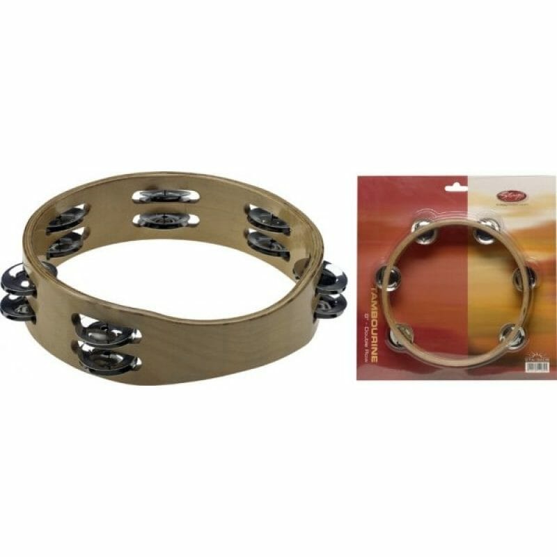 Stagg 8in Headless Wooden Tambourine 4