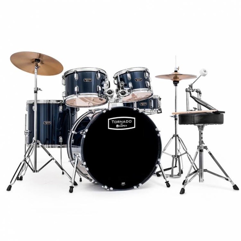 Mapex Tornado 20in Fusion Drum Kit – Royal Blue 3